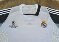 SPANISH LA LIGA REAL MADRID 2007-2008  UEFA CHAMPION LEAGUE JERSEY ADIDAS TRAINING SHIRT CAMISETA M