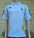 SPANISH LA LIGA REAL MADRID 2007 LA LIGA CHAMPION ADIDAS POLO SHIRT CAMISETA L