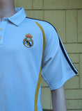 SPANISH LA LIGA REAL MADRID 2007 LA LIGA CHAMPION ADIDAS POLO SHIRT CAMISETA L