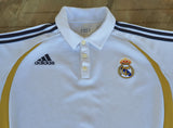 SPANISH LA LIGA REAL MADRID 2007 LA LIGA CHAMPION ADIDAS POLO SHIRT CAMISETA L