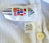 SPANISH LA LIGA REAL MADRID 2007 LA LIGA CHAMPION ADIDAS POLO SHIRT CAMISETA L