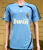 SPANISH LA LIGA REAL MADRID 2008-2009 SUPER COPA DE ESPANA CHAMPION JERSEY ADIDAS GOALKEEPER CASILLAS 1 SHIRT CAMISETA L