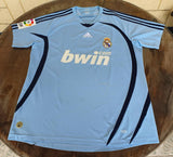 SPANISH LA LIGA REAL MADRID 2008-2009 SUPER COPA DE ESPANA CHAMPION JERSEY ADIDAS GOALKEEPER CASILLAS 1 SHIRT CAMISETA L