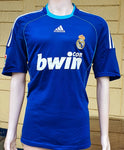 SPANISH LA LIGA REAL MADRID 2008-2009 SUPER COPA DE ESPANA CHAMPION JERSEY ADIDAS AWAY SHIRT CAMISETA L