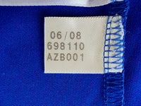 SPANISH LA LIGA REAL MADRID 2008-2009 SUPER COPA DE ESPANA CHAMPION JERSEY ADIDAS AWAY SHIRT CAMISETA L