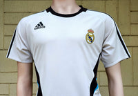 SPANISH LA LIGA REAL MADRID 2008-2009 SUPER COPA DE ESPANA CHAMPION JERSEY ADIDAS TRAINING SHIRT CAMISETA M