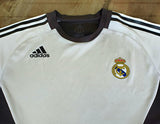 SPANISH LA LIGA REAL MADRID 2008-2009 SUPER COPA DE ESPANA CHAMPION JERSEY ADIDAS TRAINING SHIRT CAMISETA M