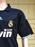 SPANISH LA LIGA REAL MADRID 2009-2010 LA LIGA 2nd JERSEY ADIDAS RONALDO 9 AWAY SHIRT CAMISETA L
