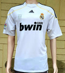 SPANISH LA LIGA REAL MADRID 2009-2010 LA LIGA 2nd JERSEY ADIDAS HOME SHIRT CAMISETA L