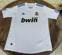 SPANISH LA LIGA REAL MADRID 2010-2011 COPA DEL REY CHAMPIONS LEAGUE JERSEY ADIDAS ARBELOA 17 HOME SHIRT CAMISETA M