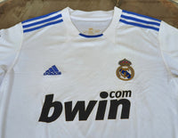 SPANISH LA LIGA REAL MADRID 2010-2011 COPA DEL REY CHAMPIONS LEAGUE JERSEY ADIDAS ARBELOA 17 HOME SHIRT CAMISETA M