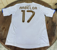SPANISH LA LIGA REAL MADRID 2010-2011 COPA DEL REY CHAMPIONS LEAGUE JERSEY ADIDAS ARBELOA 17 HOME SHIRT CAMISETA M