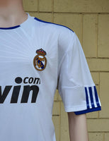SPANISH LA LIGA REAL MADRID 2010-2011 COPA DEL REY CHAMPIONS LEAGUE JERSEY ADIDAS KAKA 8 HOME SHIRT CAMISETA L