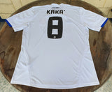 SPANISH LA LIGA REAL MADRID 2010-2011 COPA DEL REY CHAMPIONS LEAGUE JERSEY ADIDAS KAKA 8 HOME SHIRT CAMISETA L