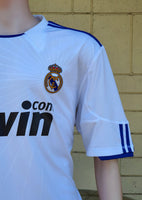 SPANISH LA LIGA REAL MADRID 2010-2011 COPA DEL REY CHAMPIONS LEAGUE JERSEY ADIDAS HOME SHIRT CAMISETA XL