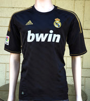 SPANISH LA LIGA REAL MADRID 2011-2012 LA LIGA CHAMPION JERSEY RONALDO 7 AWAY ADIDAS HOME SHIRT CAMISETA M