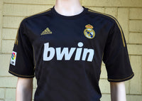 SPANISH LA LIGA REAL MADRID 2011-2012 LA LIGA CHAMPION JERSEY RONALDO 7 AWAY ADIDAS HOME SHIRT CAMISETA M