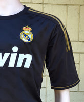 SPANISH LA LIGA REAL MADRID 2011-2012 LA LIGA CHAMPION JERSEY RONALDO 7 AWAY ADIDAS SHIRT CAMISETA M