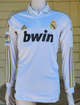 SPANISH LA LIGA REAL MADRID 2011-2012 LA LIGA CHAMPION JERSEY ADIDAS HOME LS SHIRT CAMISETA M