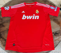 SPANISH LA LIGA REAL MADRID 2011-2012 LA LIGA CHAMPION JERSEY ADIDAS THIRD SHIRT CAMISETA M