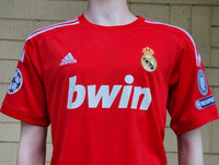 SPANISH LA LIGA REAL MADRID 2011-2012 LA LIGA CHAMPION JERSEY ADIDAS THIRD SHIRT CAMISETA M