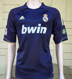 SPANISH LA LIGA REAL MADRID 2012-2013 LA LIGA CHAMPION JERSEY ADIDAS RONALDO 7 AWAY SHIRT CAMISETA L