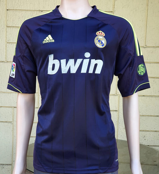 SPANISH LA LIGA REAL MADRID 2012-2013 LA LIGA CHAMPION JERSEY ADIDAS RONALDO 7 AWAY SHIRT CAMISETA L