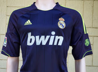 SPANISH LA LIGA REAL MADRID 2012-2013 LA LIGA CHAMPION JERSEY ADIDAS ROANLDO 7 AWAY SHIRT CAMISETA L