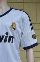 SPANISH LA LIGA REAL MADRID 2012-2013 LA LIGA CHAMPION JERSEY ADIDAS ESSIEN 15 HOME SHIRT CAMISETA XL