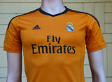 SPANISH LA LIGA REAL MADRID 2013-2014 UEFA LEAGUE CHAMPION JERSEY ADIDAS BALE 11 THIRD SHIRT CAMISETA 13-14 YRS OLD