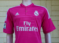 SPANISH LA LIGA REAL MADRID 2014-2015 FIFA CLUB WORLD CUP CHAMPION JERSEY ADIDAS JAMES 10 AWAY SHIRT CAMISETA XL