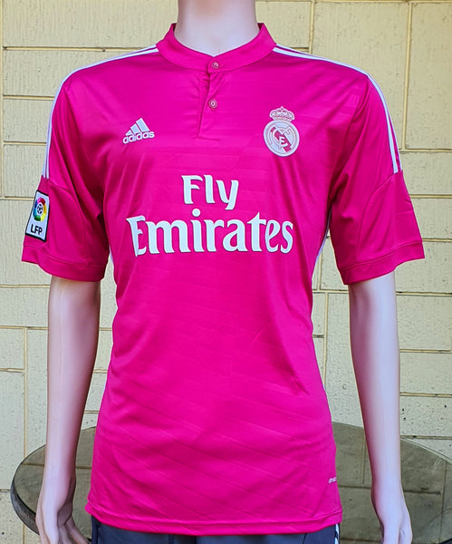 SPANISH LA LIGA REAL MADRID 2014-2015 FIFA CLUB WORLD CUP CHAMPION JERSEY ADIDAS SERGIO RAMOS 4 AWAY SHIRT CAMISETA L