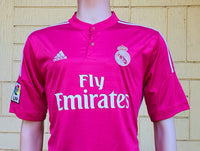 SPANISH LA LIGA REAL MADRID 2014-2015 FIFA CLUB WORLD CUP CHAMPION JERSEY ADIDAS SERGIO RAMOS 4 AWAY SHIRT CAMISETA L