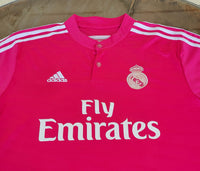 SPANISH LA LIGA REAL MADRID 2014-2015 FIFA CLUB WORLD CUP CHAMPION JERSEY ADIDAS SERGIO RAMOS 4 AWAY SHIRT CAMISETA L
