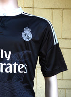 SPANISH LA LIGA REAL MADRID 2014-2015 FIFA CLUB WORLD CUP CHAMPION JERSEY ADIDAS THIRD SHIRT CAMISETA XL
