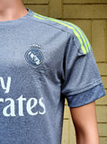 SPANISH LA LIGA REAL MADRID 2015-2016 UEFA CHAMPIONS LEAGUE CHAMPION JERSEY ADIDAS AWAY SHIRT CAMISETA S