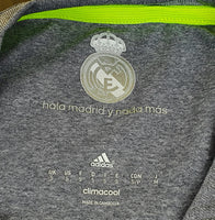 SPANISH LA LIGA REAL MADRID 2015-2016 UEFA CHAMPIONS LEAGUE CHAMPION JERSEY ADIDAS AWAY SHIRT CAMISETA S