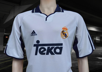 SPANISH LA LIGA REAL MADRID 2000 -2001 LA LIGA CHAMPION RAUL 10 HOME JERSEY ADIDAS SHIRT CAMISETA LARGE