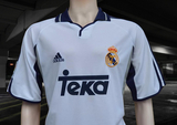 SPANISH LA LIGA REAL MADRID 2000 -2001 LA LIGA CHAMPION RAUL 10 HOME JERSEY ADIDAS SHIRT CAMISETA LARGE