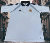 SPANISH LA LIGA REAL MADRID 2004-2005 TRAINING JERSEY ADIDAS SHIRT CAMISETA MEDIUM # 368131