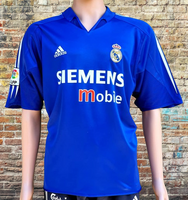 SPANISH LA LIGA REAL MADRID 2004-2005 LA LIGA 2ND PLACE MORIENTES 8 THIRD JERSEY ADIDAS SHIRT CAMISETA XL  #367817