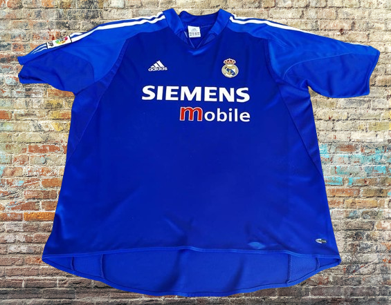 Real madrid siemens mobile top jersey