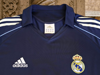 SPANISH LA LIGA REAL MADRID 2005-2006 AWAY JERSEY LEGENDARY RONALDO 9 ADIDAS SHIRT LARGE