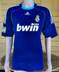 SPANISH LA LIGA REAL MADRID 2008-2009 SUPER COPA DE ESPANA CHAMPION JERSEY ADIDAS VAN DER VAART 23 AWAY SHIRT CAMISETA XL