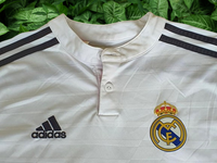 SPANISH LA LIGA REAL MADRID 2014-2015 UEFA SUPER CUP & FIFA CLUB WORLD CUP CHAMPION RONALDO 7 JERSEY ADIDAS SHIRT CAMISETA 13-14 YRS # F49664