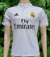 SPANISH LA LIGA REAL MADRID 2014-2015 UEFA SUPER CUP & FIFA CLUB WORLD CUP CHAMPION RONALDO 7 JERSEY ADIDAS SHIRT CAMISETA 13-14 YRS # F49664