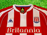 ENGLISH PREMIER STOKE CITY 2009-2010 TONY PULIS FA CUP QUARTER FINALS HOME LE COQ SPORTIF JERSEY SHIRT MEDIUM # BUS003