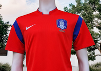 SOUTH KOREA FIFA WORLD CUP 2014 QUALIFICATION HOME JERSEY NIKE SHIRT LARGE # 620893-604