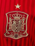 SPAIN 2014 WORLD CUP QUALIFICATION HOME JERSEY ADIDAS CLIMACOOL SHIRT CAMISETA MEDIUM  # G85279