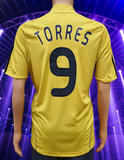 SPAIN 2008 EURO PRE-CHAMPION LEGENDARY TORRES 9 HOME JERSEY ADIDAS SHIRT CAMISETA MEDIUM  # 614175